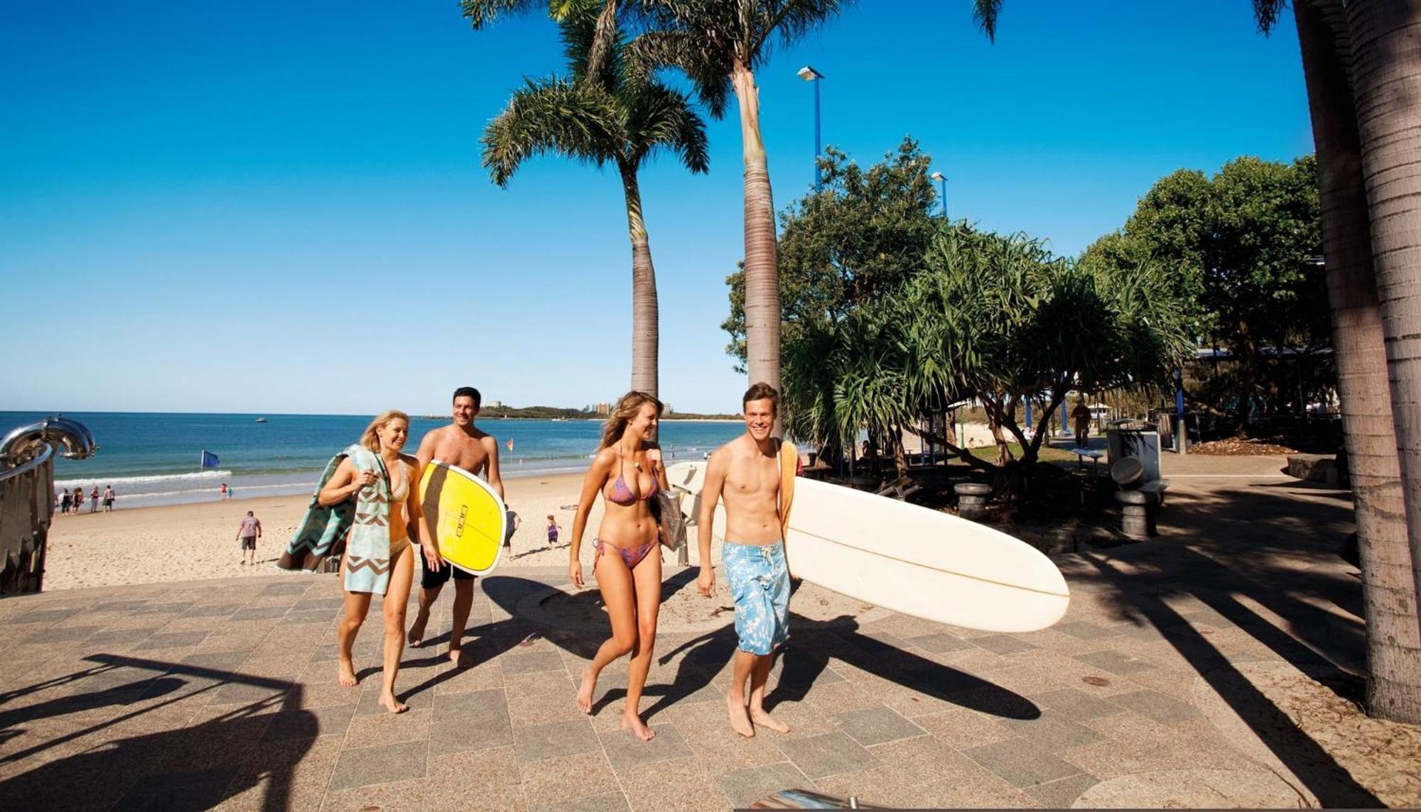 Alex Seaside Resort Alexandra Headland Exteriör bild